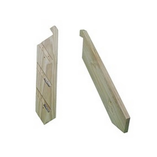 1-18 Tread pair domestic use stringers with Batten screws – KCSTAIR1