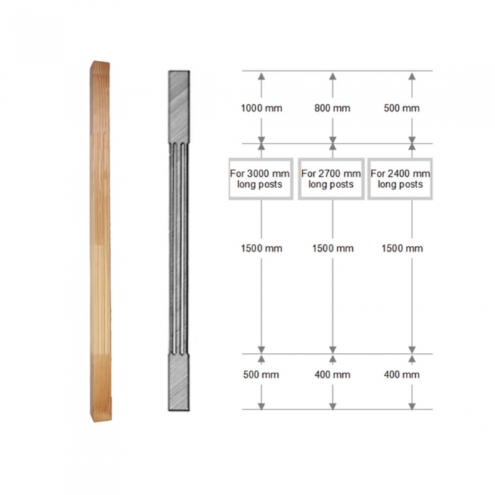 V6 - Turned Post Details